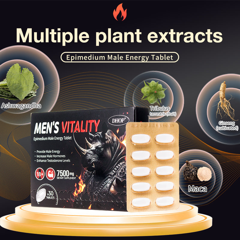 🏆Hot Sale⚡ Bestseller!✨DHOP Epimedium Tablets: Advanced Male Energy, Stamina & Performance Boost-1T